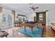 Spacious game room with a pool table and bar area, perfect for entertaining at 1550 Bluewater Run, Chuluota, FL 32766