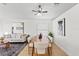 Comfortable dining space next to the living room, perfect for entertaining guests at 2301 Finwick Ct, Kissimmee, FL 34743