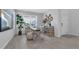 Bright home office with a decorative desk, comfortable seating, and stylish decor at 2845 High Pointe St, Clermont, FL 34711