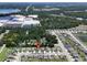 Community aerial view showcasing the home's location in relation to Orange Blossom Trail and surrounding neighborhoods at 6780 Coral Berry Dr, Mount Dora, FL 32757