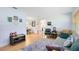 Cozy living area with neutral walls, hardwood floors, and modern furnishings at 815 W Yale St, Orlando, FL 32804