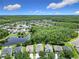 Gorgeous aerial view showcases homes nestled amongst trees and a lake in the community at 10875 Arbor View Blvd, Orlando, FL 32825