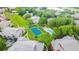 A vibrant community features a tennis court, swimming pool, mature trees, and scenic lake views at 191 Villa Di Este Ter # 201, Lake Mary, FL 32746