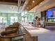 Chic bar area with modern fixtures and comfortable seating, ideal for enjoying drinks and socializing with friends at 1999 Tropical Palms Cir, Kissimmee, FL 34747