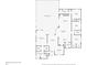 Detailed floor plan showing layout of living spaces, bedrooms, bathrooms, and outdoor screened patio at 5335 Bay Side Dr, Orlando, FL 32819
