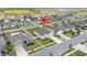 Aerial view of property highlighting its location in a neighborhood at 601 Watusi Way, St Cloud, FL 34772