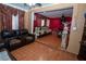 View of the living room showcases an open floor plan and an abundance of natural light at 5723 Harcourt Ave, Orlando, FL 32810
