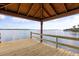 A covered dock offers a perfect spot for relaxing and enjoying the views of the tranquil lake at 1203 Stone Harbour Rd, Winter Springs, FL 32708
