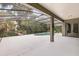 Private pool in a screened enclosure surrounded by lush greenery at 1203 Stone Harbour Rd, Winter Springs, FL 32708