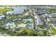 Aerial view of the community amenities, pool, and surrounding area at 14126 Walcott Ave, Orlando, FL 32827