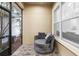 Cozy patio features brick floors, comfortable seating, and natural light at 14126 Walcott Ave, Orlando, FL 32827