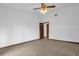 Spacious bedroom features neutral walls and new wood-look flooring at 1508 Southwind Ct, Casselberry, FL 32707