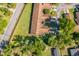 Property aerial view with well-maintained landscaping and paved driveway at 168 Hill St, Casselberry, FL 32707