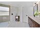 Elegant bathroom featuring a modern vanity, glass shower, and stylish tile work at 17657 Windy Pine St, Montverde, FL 34756
