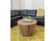 Close up of coffee table with modern potted plants in comfortable living room at 1836 Sandy Park Trl, Kissimmee, FL 34747