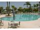 Outdoor pool featuring comfortable lounging areas, perfect for relaxation and recreation at 1836 Sandy Park Trl, Kissimmee, FL 34747
