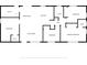 A detailed floor plan layout including bedrooms, bathrooms, kitchen, and living room at 2311 Olivet Ave, Leesburg, FL 34748