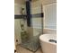 Bright bathroom featuring a soaking tub, modern vanity, and contemporary fixtures at 4186 Buglers Rest Pl, Casselberry, FL 32707