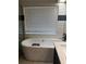 Bright bathroom featuring a soaking tub, modern vanity, and contemporary fixtures at 4186 Buglers Rest Pl, Casselberry, FL 32707