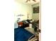 Cozy bedroom or office with nice blue carpet at 4186 Buglers Rest Pl, Casselberry, FL 32707