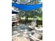 Enjoy this screened-in patio featuring tile flooring and comfortable seating, perfect for relaxation at 4186 Buglers Rest Pl, Casselberry, FL 32707