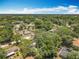 Wide aerial showcasing the neighborhood and surrounding landscape at 7375 Lake Dr, Sanford, FL 32771