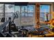 Home gym with water view and high-end work out equipment at 7550 John Hancock Dr, Winter Garden, FL 34787