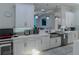 Updated kitchen with stainless steel sink, modern appliances, and plenty of counter space at 7550 John Hancock Dr, Winter Garden, FL 34787