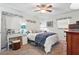 Cozy bedroom with carpet, natural light, and a serene atmosphere at 1111 Liberty Ave, Mount Dora, FL 32757