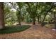 Community playground featuring a slide and benches in a wooded park setting at 1947 Broadleaf Ct, Windermere, FL 34786