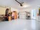 Spacious two car garage with sealed floors including laundry hook-ups at 2124 Fish Eagle St, Clermont, FL 34714