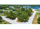 An aerial view of the neighborhood, close to water and other amenities at 2420 Kerridale St, Deltona, FL 32738