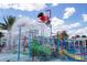 Community waterpark featuring colorful slides and water features at 2439 Dubai St, Kissimmee, FL 34747