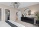 Stylish main bedroom features natural light, closet, and dresser at 3367 Vine Leaf St, Apopka, FL 32712