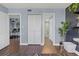 Bright hallway with dining room and bathroom access, and featuring modern accents at 400 E Colonial Dr # 207, Orlando, FL 32803