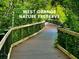 Scenic view of the West Orange Nature Preserve, featuring a wooden boardwalk through lush greenery at 500 W Oakland Ave, Oakland, FL 34760