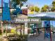 Community park featuring a colorful playground, basketball court and covered picnic area at 500 W Oakland Ave, Oakland, FL 34760