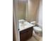 Bathroom featuring tile floor, standard toilet, and vanity at 8608 Falstaff Pl, Oviedo, FL 32765