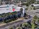 Aerial view of Ocean Jewels Club complex near FL-A1A at 935 S Atlantic Ave # 244, Daytona Beach, FL 32118