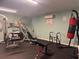 Well-maintained gym space with exercise equipment for a full body workout at 935 S Atlantic Ave # 244, Daytona Beach, FL 32118