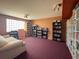 Cozy library space with built-in bookshelves, comfortable seating, and ample natural light at 935 S Atlantic Ave # 244, Daytona Beach, FL 32118