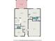 Detailed floor plan showing the layout of the home, including rooms and dimensions at 106 Water Oak Dr, Sanford, FL 32773