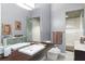 Modern bathroom with double sinks and walk-in shower at 1112 Preserve Point Dr, Winter Park, FL 32789