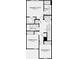 Second floor floorplan includes primary suite, primary bath, two bedrooms, bath 2 and staircase at 130 River Front Way, Edgewater, FL 32141