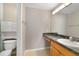 Bathroom features a single sink and a toilet at 1425 Riviera Dr, Kissimmee, FL 34744