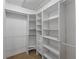 Spacious walk-in closet with ample shelving and hanging space for organized storage at 202 Ferryboat Ct, Orlando, FL 32828