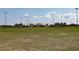Well-maintained baseball field with green grass, lighting and a covered dugout, great for sports enthusiasts at 2305 Rio Grande Forest Ln, Kissimmee, FL 34759