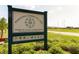 Sign for the Poinciana Community Park at 2305 Rio Grande Forest Ln, Kissimmee, FL 34759