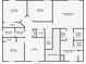 Second floor plan featuring bedrooms, bathrooms, closets, loft, and open to below space at 2305 Rio Grande Forest Ln, Kissimmee, FL 34759