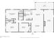 Detailed floorplan depicting the layout of the house, including the bedrooms, bathrooms, kitchen, and living areas at 2704 Yule Tree Dr, Edgewater, FL 32141